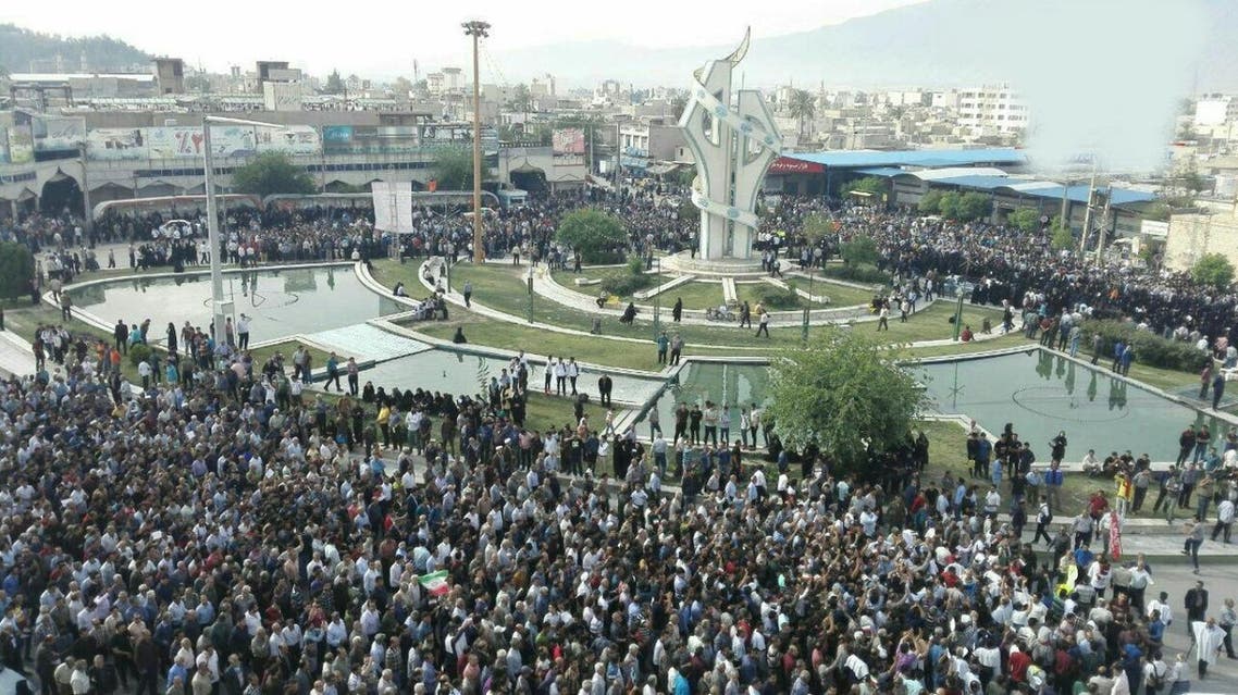 iran protests Kazeroon