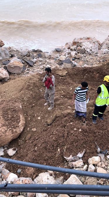 Five people were killed and at least 40 missing on the Yemeni island of Socotra on Friday as Cyclone Mekunu pummeled the area. (Twitter/@kbsalsaud)