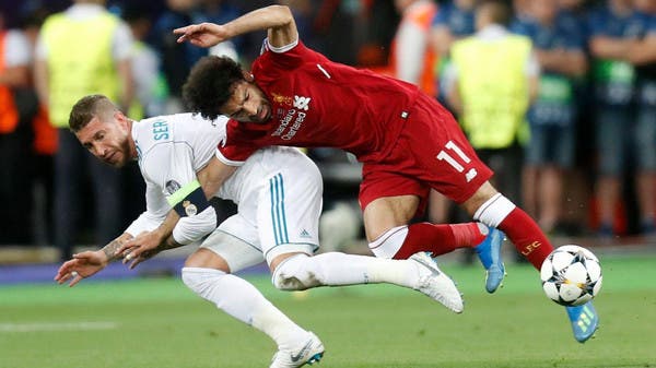 League final, says Ramos foul on Salah 