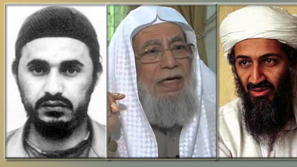 بن لادن والزرقاوي وبينهما محمد سرور