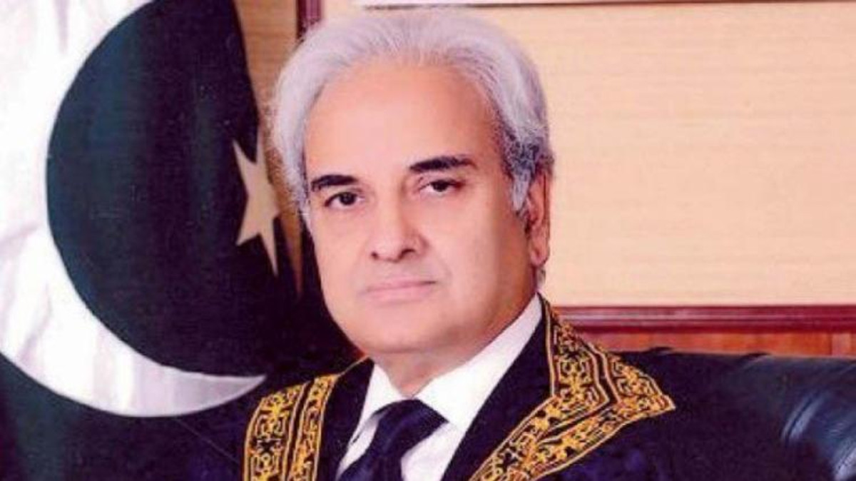 The selection of Nasir ul Mulk comes days after the country’s president announced that general elections will be held on July 25. (Twitter)
