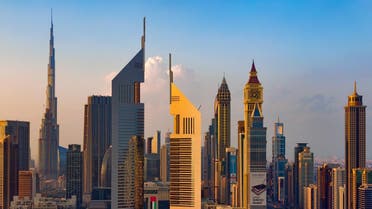 A skyline view of the buildings of Sheikh Zayed Road and DIFC on Nov 28, 2015 in Dubai. (Shutterstock)