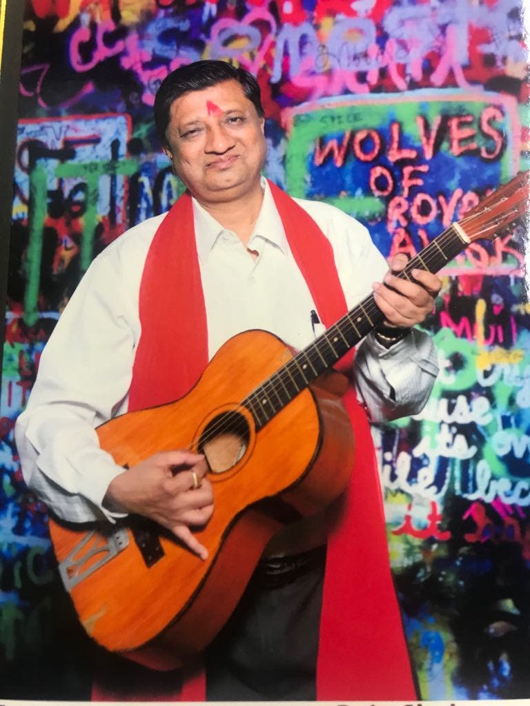 Dr Shah sings in the velvety voice of legendary Bollywood singer Hemant Kumar. (Supplied)