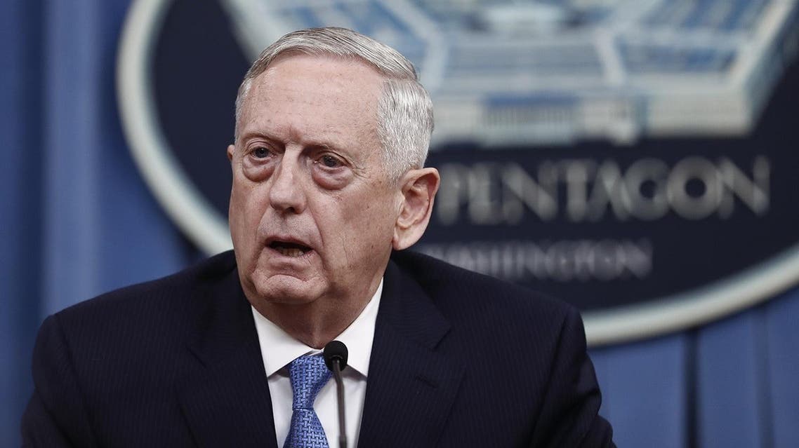 James Mattis spoke in a press briefing late on Tuesday. (File photo: AP)