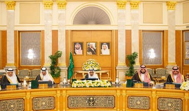 King Salman chaired the Cabinet session in Jeddah on Tuesday. (SPA)