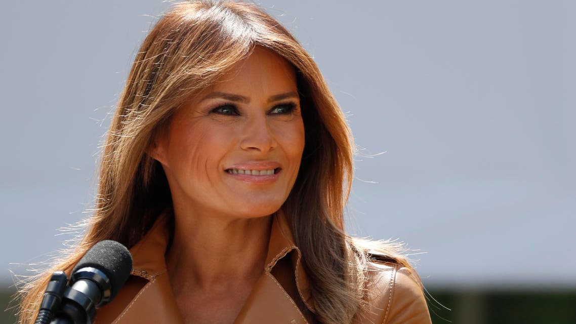 US first lady Melania Trump. (AP)