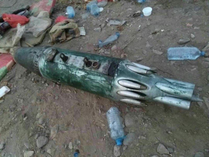 أسلحة تركتها الميليشيا على مشارف الحديدة قبل هروبها
