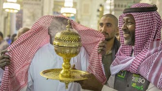 60 classic bukhoor burners scent the Two Holy Mosques every day 