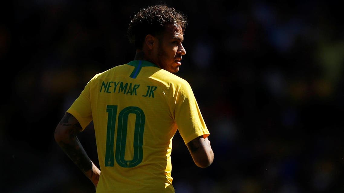Three months after undergoing surgery on his right foot, Neymar returned to action for Brazil and inspired a 2-0 win over Croatia in an international friendly. (Reuters)