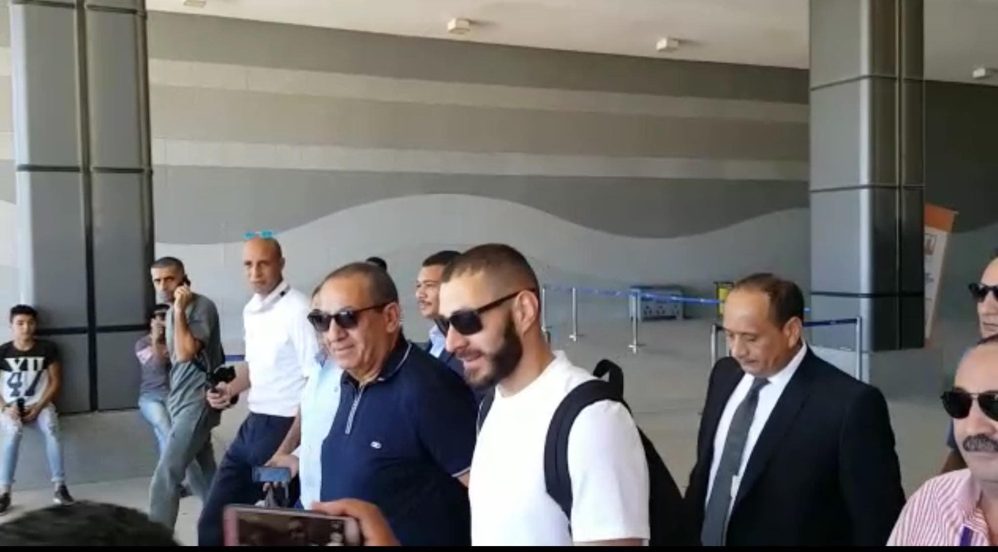 كريم بن زيما في الغردقة