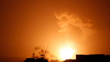 Arab Coalition air raids yemen (AP)