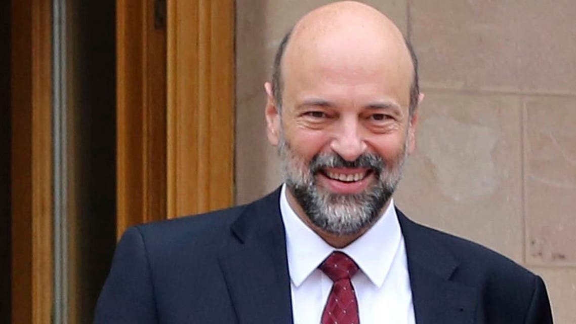 This Jan. 15, 2017 file photo, shows then newly appointed Education Minister Omar Razzaz, following a meeting at the Royal Palace, in Amman, Jordan. (AP)