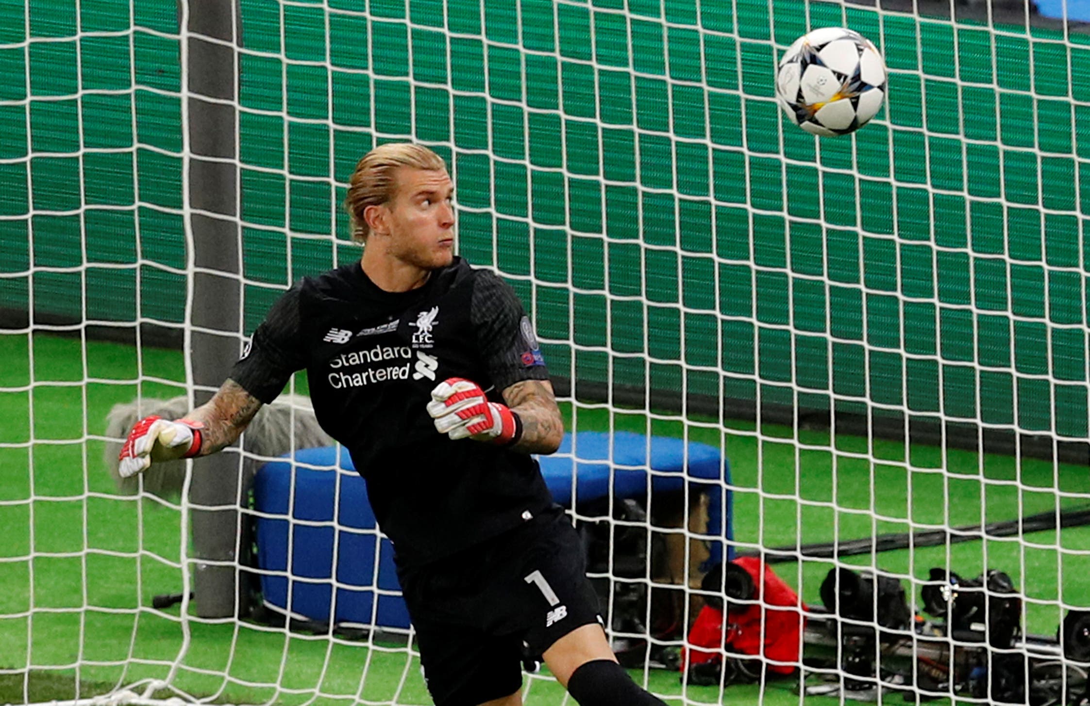 Karius had undergone several tests at Mass Gen which confimed he was suffering from a concussion. (Reuters)