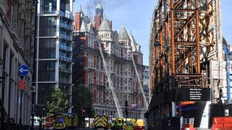 Over 100 firefighters sent to London Mandarin Oriental hotel, smoke diminishing