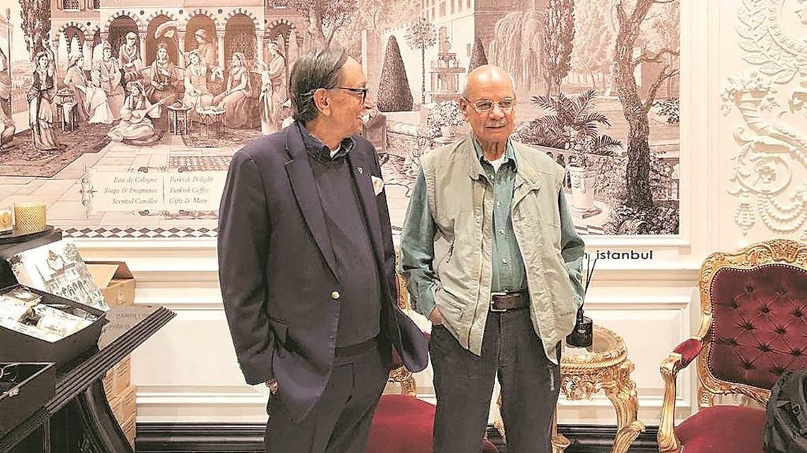 A S Dulat and Assad Durrani, co-authors of the new book and ex spy chiefs of India and Pakistan. (Supplied)