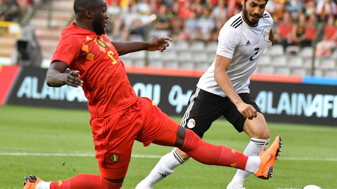Lukaku Egypt belgium world cup. (AP)