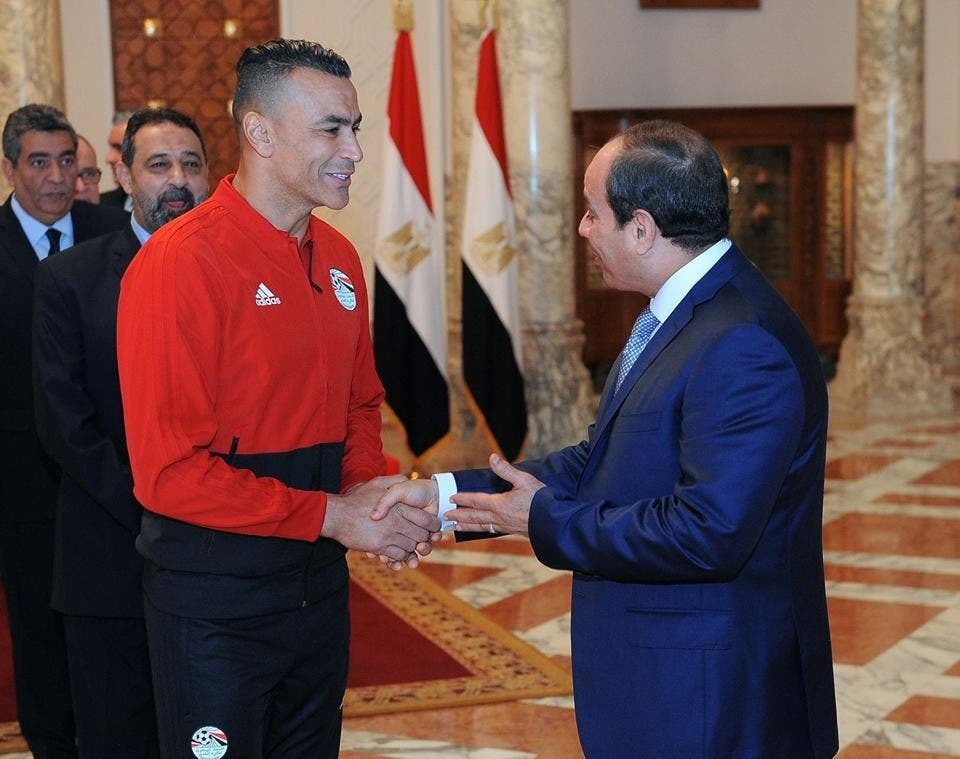 السيسي وعصام الحضري