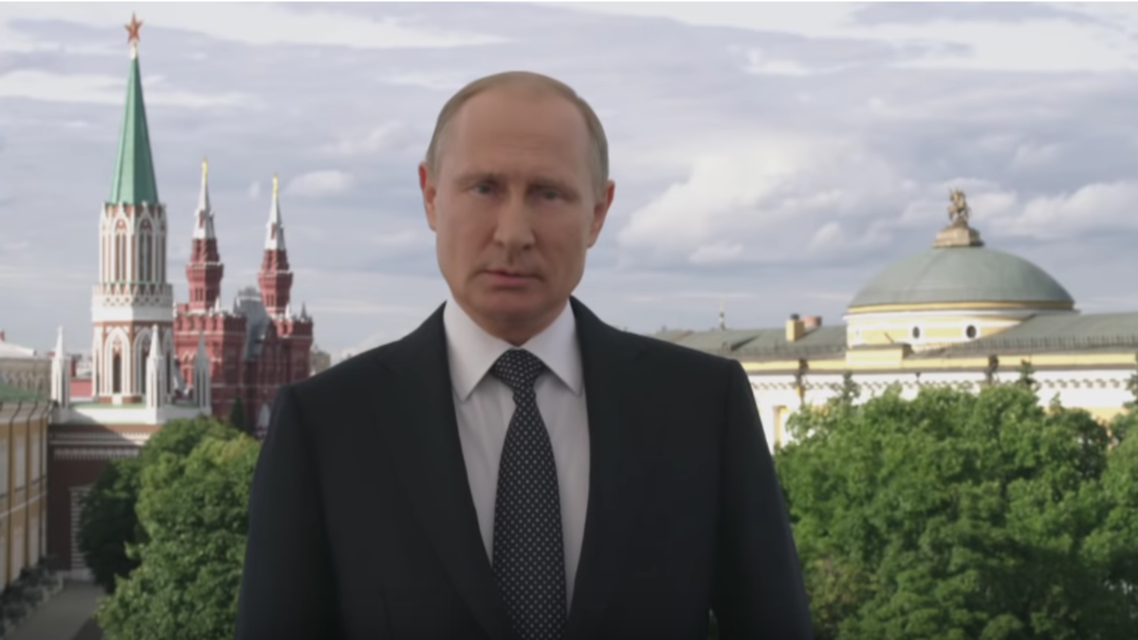 “For our country, it's a great joy and honor to receive representatives from the massive footballing family,” Putin said. (Screengrab)