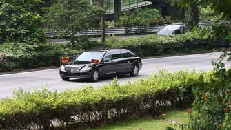 North Korea leader Kim arrives in Singapore ahead of Trump meeting 