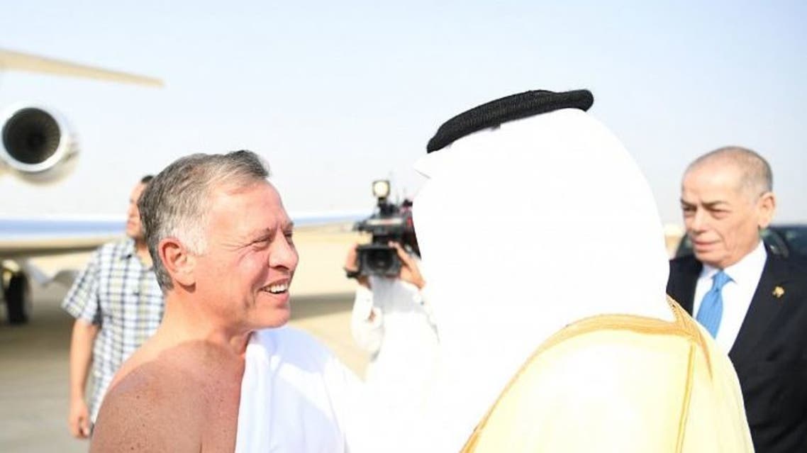 ملك الأردن في جدة