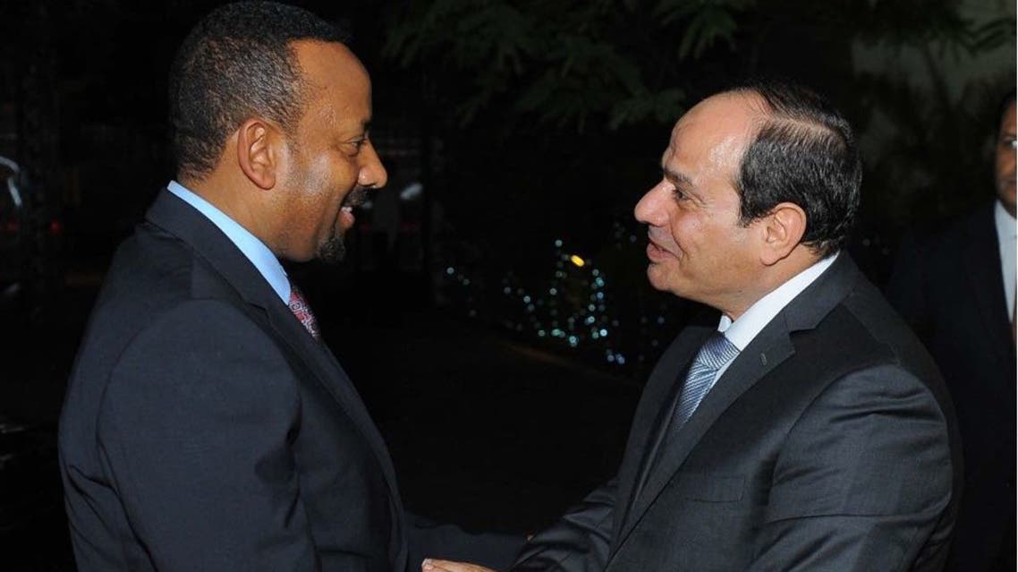 السيسي ورئيس وزراء اثيوبيا