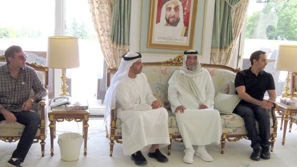 الشيخ خليفة في فرنسا