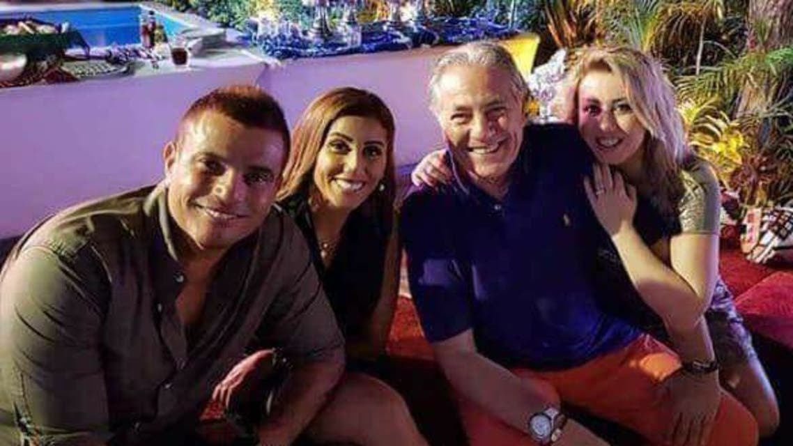 عمر دياب ودينا الشربيني