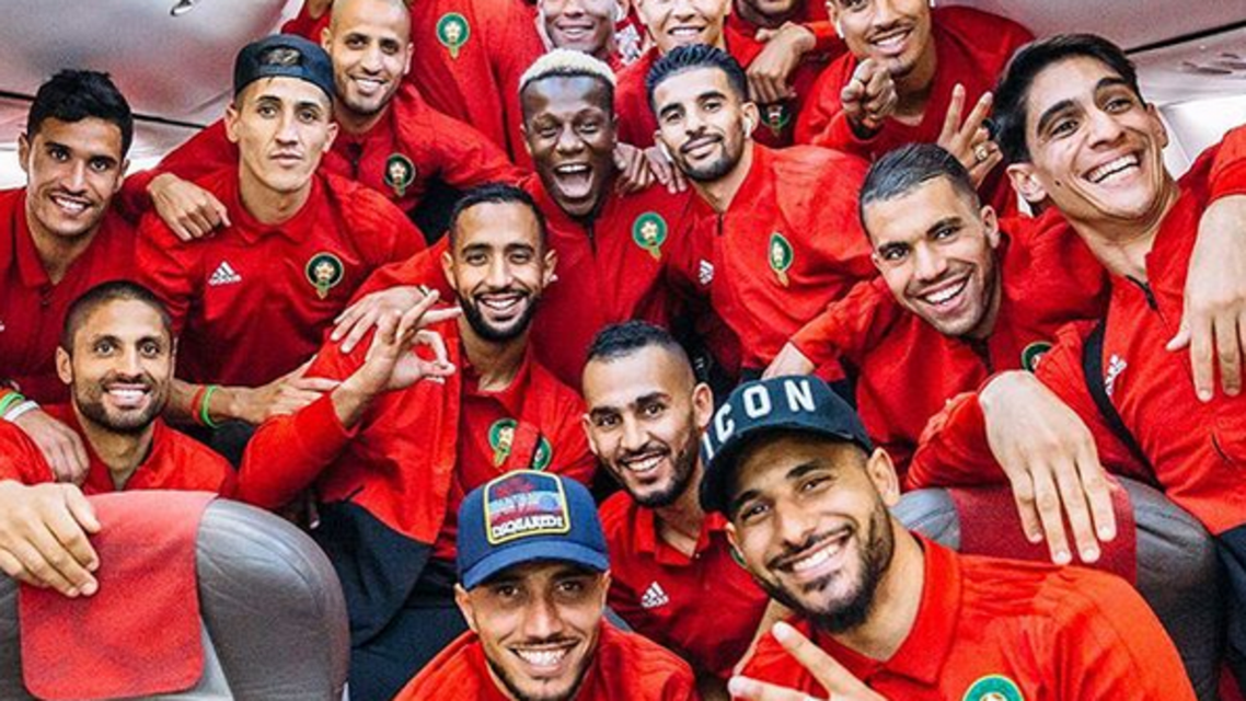 Moroccan Team Share Videos Partying It Up On The Way To The World Cup In Russia Al Arabiya English