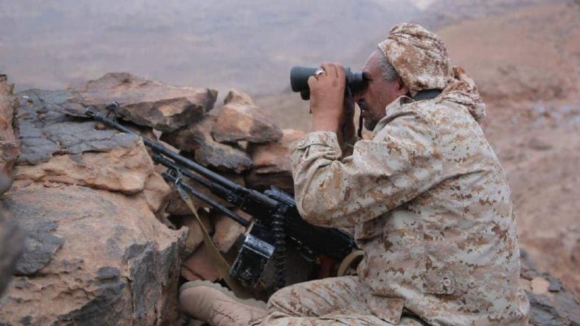 الجيش اليمني في جبهة نهم شرق صنعاء