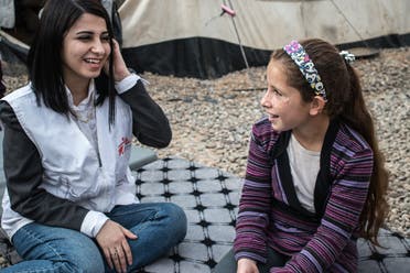 Rasha received support from Médecins Sans Frontières to manage and overcome her fear. (MSF)