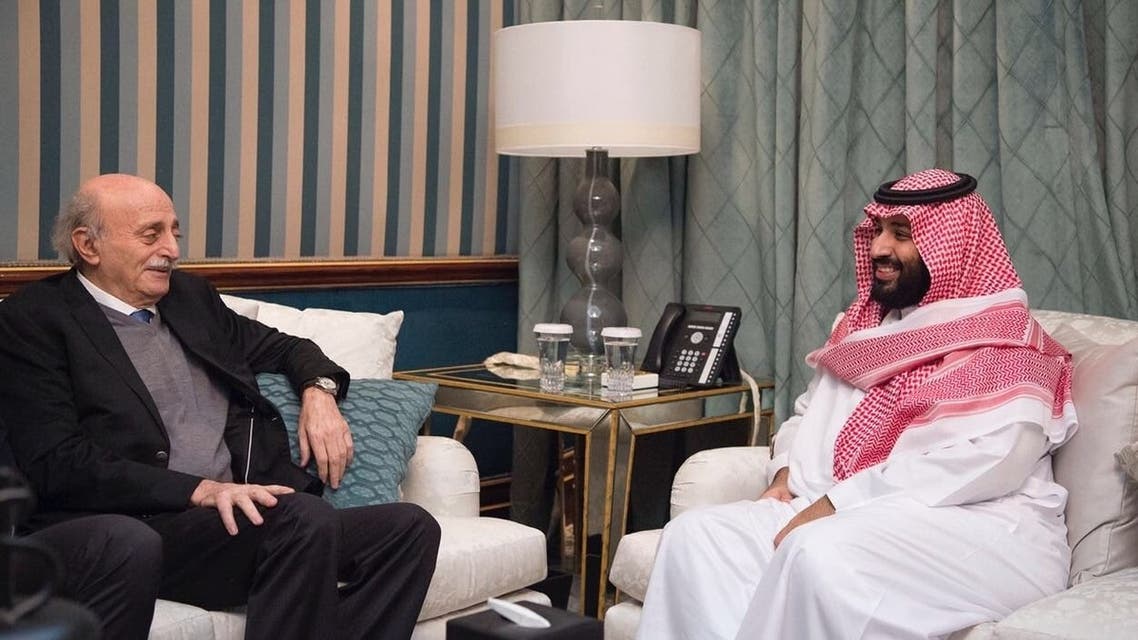 الأمير محمد بن سلمان يستقبل جنبلاط