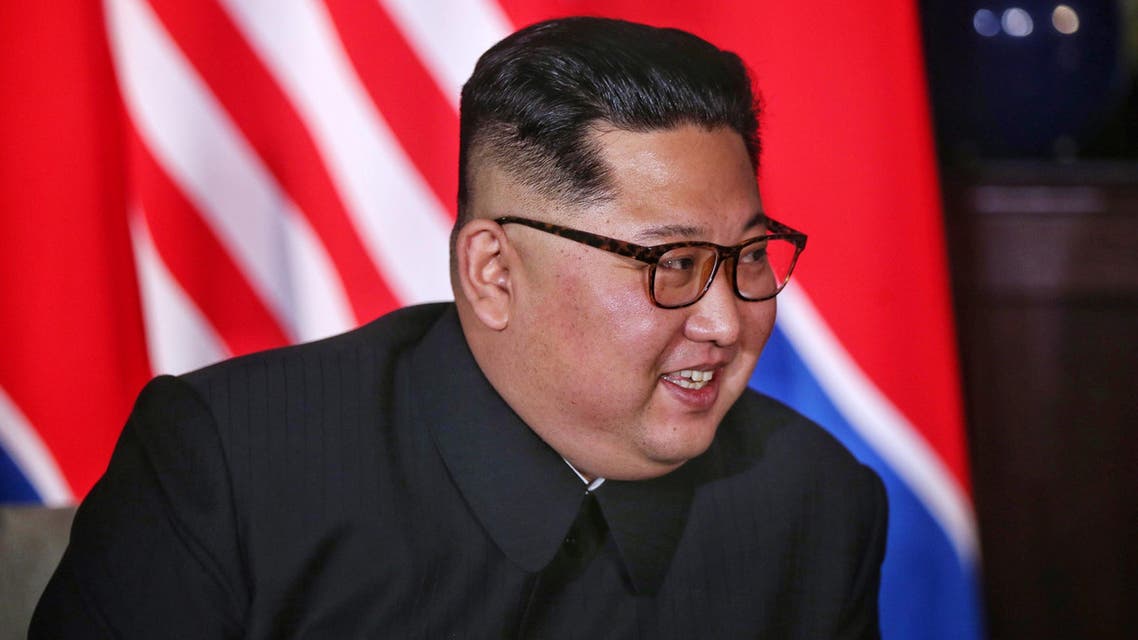 Kim Jong Un smiles next to President Trump (not pictured) in Singapore on June 12, 2018. (Reuters)
