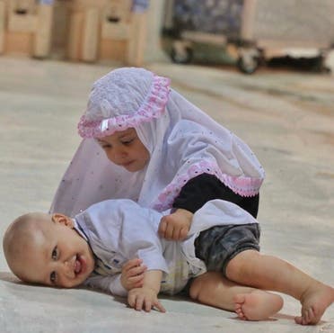 children at mecca. (Supplied)