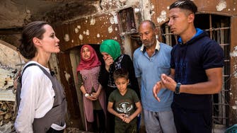 UNHCR special envoy Angelina Jolie visits West Mosul