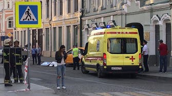 Taxi runs into crowd in central Moscow, eight people injured