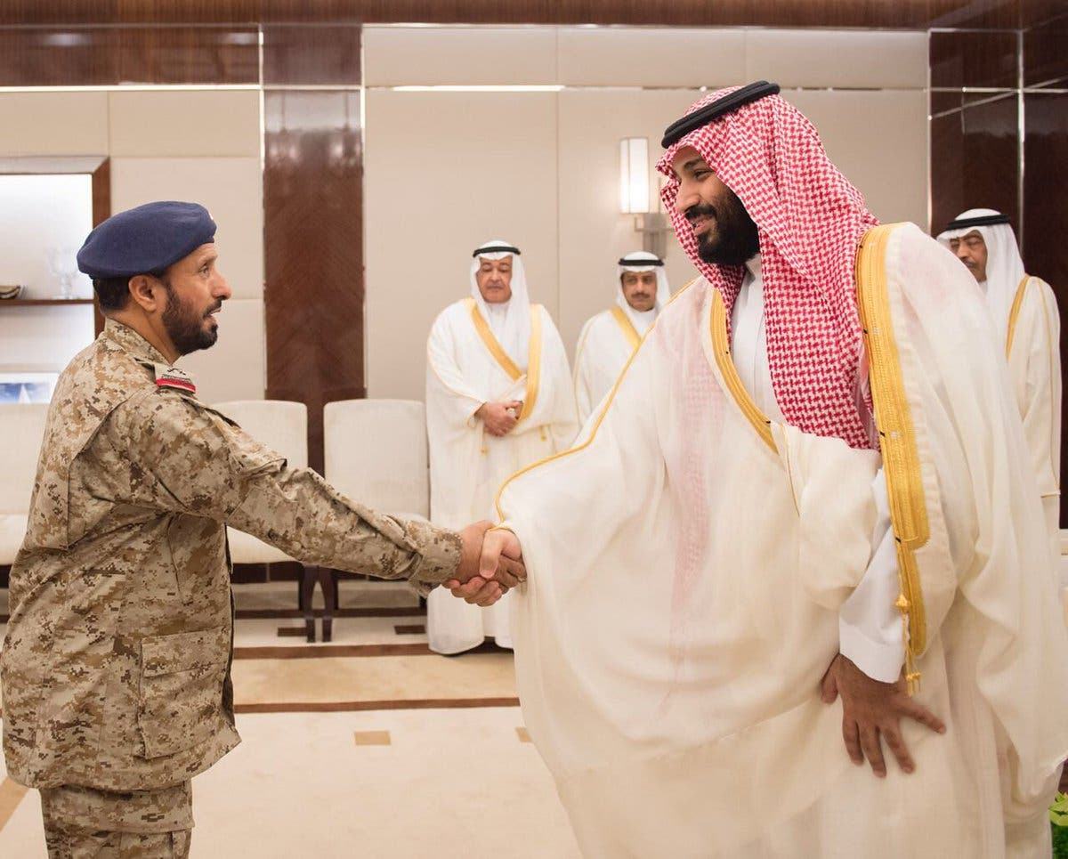 PICTURES: Saudi Crown Prince receives defense officials on occasion of Eid