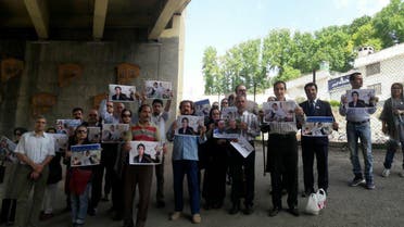 تظاهرات لإطلاق سراح نسرين ستودة (أرشيفية)
