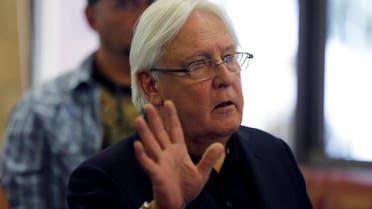 Martin Griffiths will attend the meeting to inform the council members of the details of his comprehensive plan for peace in Yemen. (Reuters)