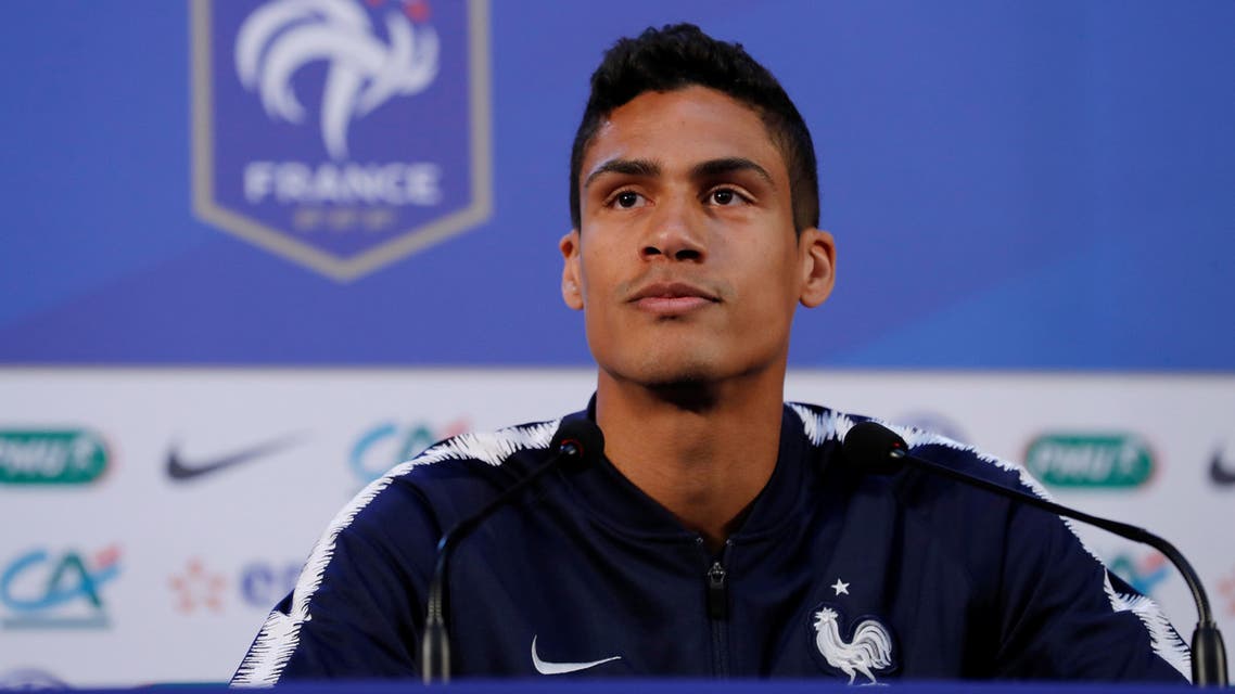 “We're still at the start of the competition,” Varane said. (Reuters)
