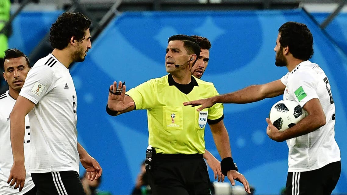 egypt russia paraguay referee (AFP)