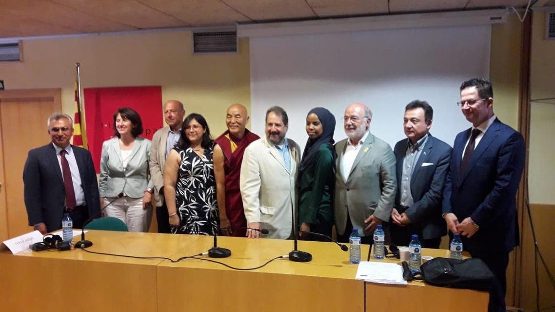 The international meet by Unrepresented Nations and Peoples Organization in Barcelona. (Supplied)
