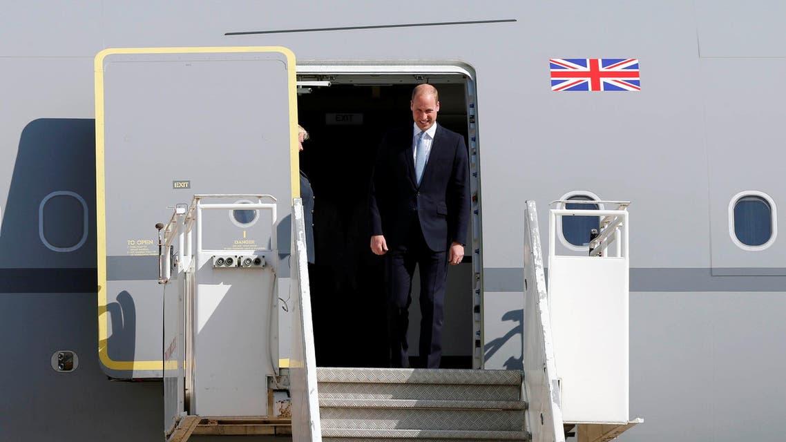 William in amman. (Reuters)