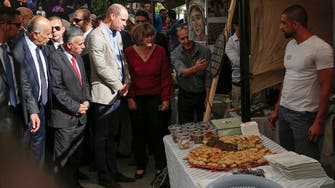 Prince William enjoys falafel, Palestinian cuisine as he tours Ramallah