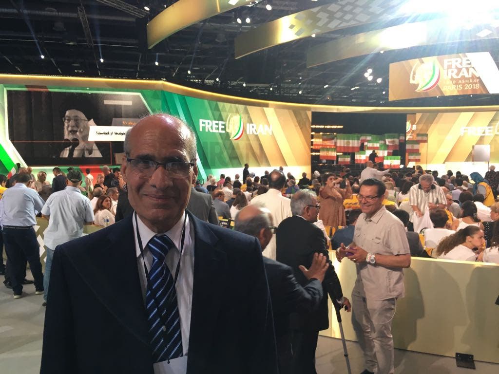 PROFESSOR ZAHEDI FREE IRAN