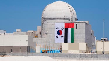  The first unit at the Barakah Nuclear Energy Plant in Al-Dafrah in Abu Dhabi, UAE. (WAM/AFP)