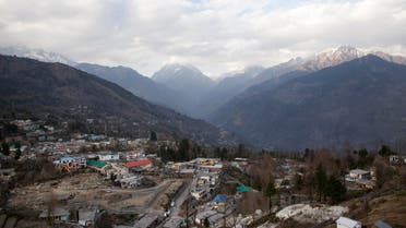 This March 25, 2017 photo shows a view of Munsiyari, a small town in the mountainous state of Uttarakhand, India. (AP)