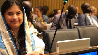 Saudi girl with Down syndrome participates at UN summit for special needs