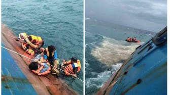 Passengers rescued from stricken Indonesia ferry, 31 dead