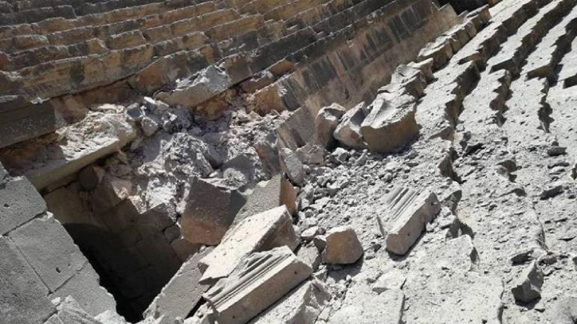 Damage to Bosra 1