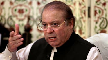 FILE PHOTO: Pakistan's former prime minister Nawaz Sharif speaks during a news conference in Islamabad, Pakistan September 26, 2017. REUTERS/Faisal Mahmood/File photo
